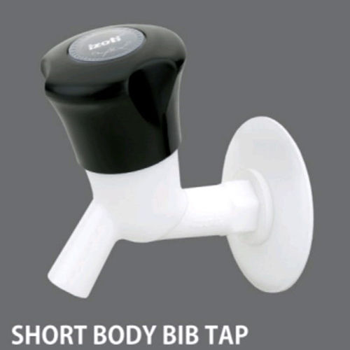 Short Body Bib Tap - Color: White And Black