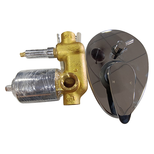 45mm Full Brass 2 Way Highflow Cartridge Diverter