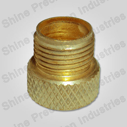 Brass Knurling Insert Male