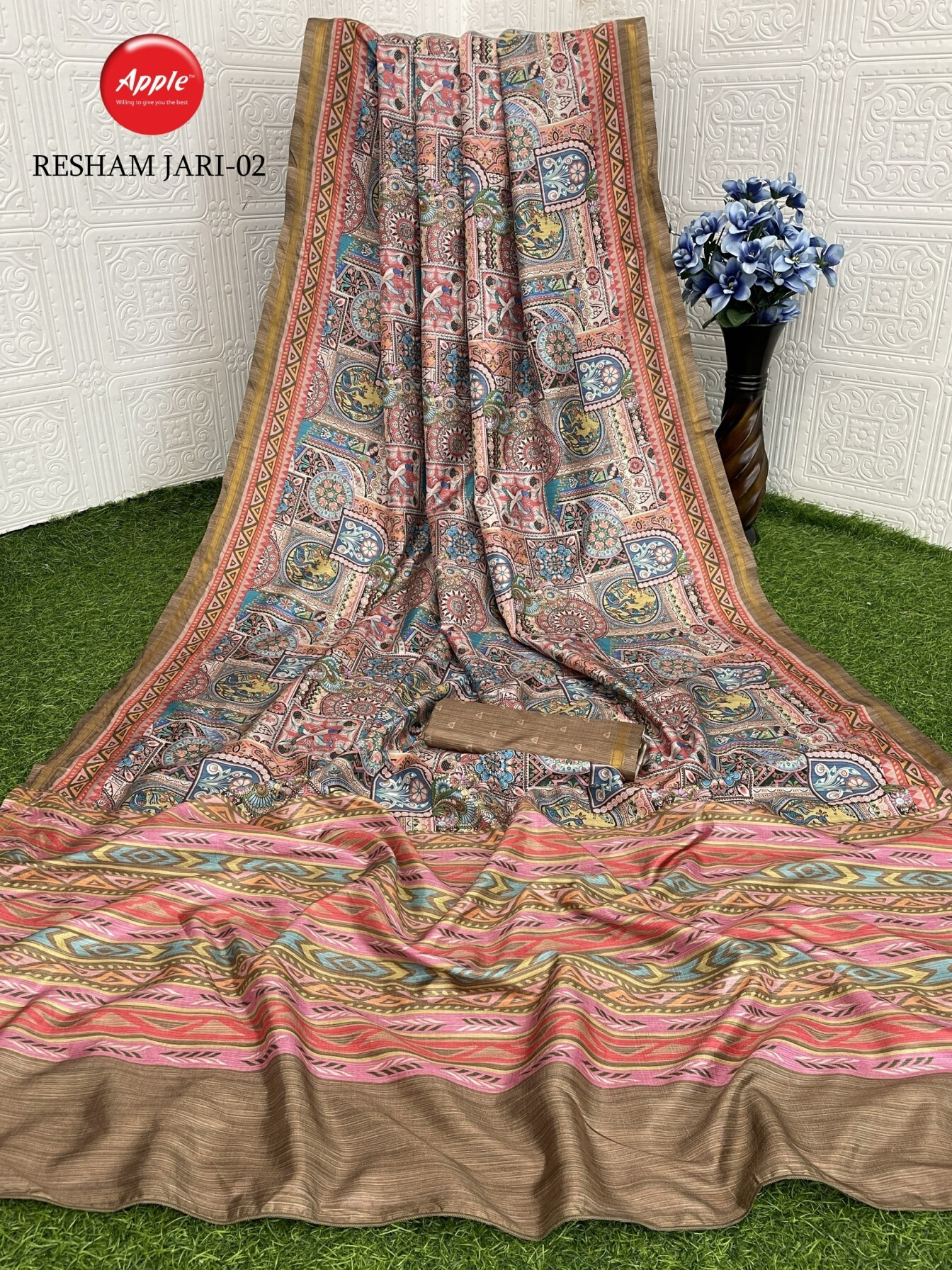 Resham Jari Saree