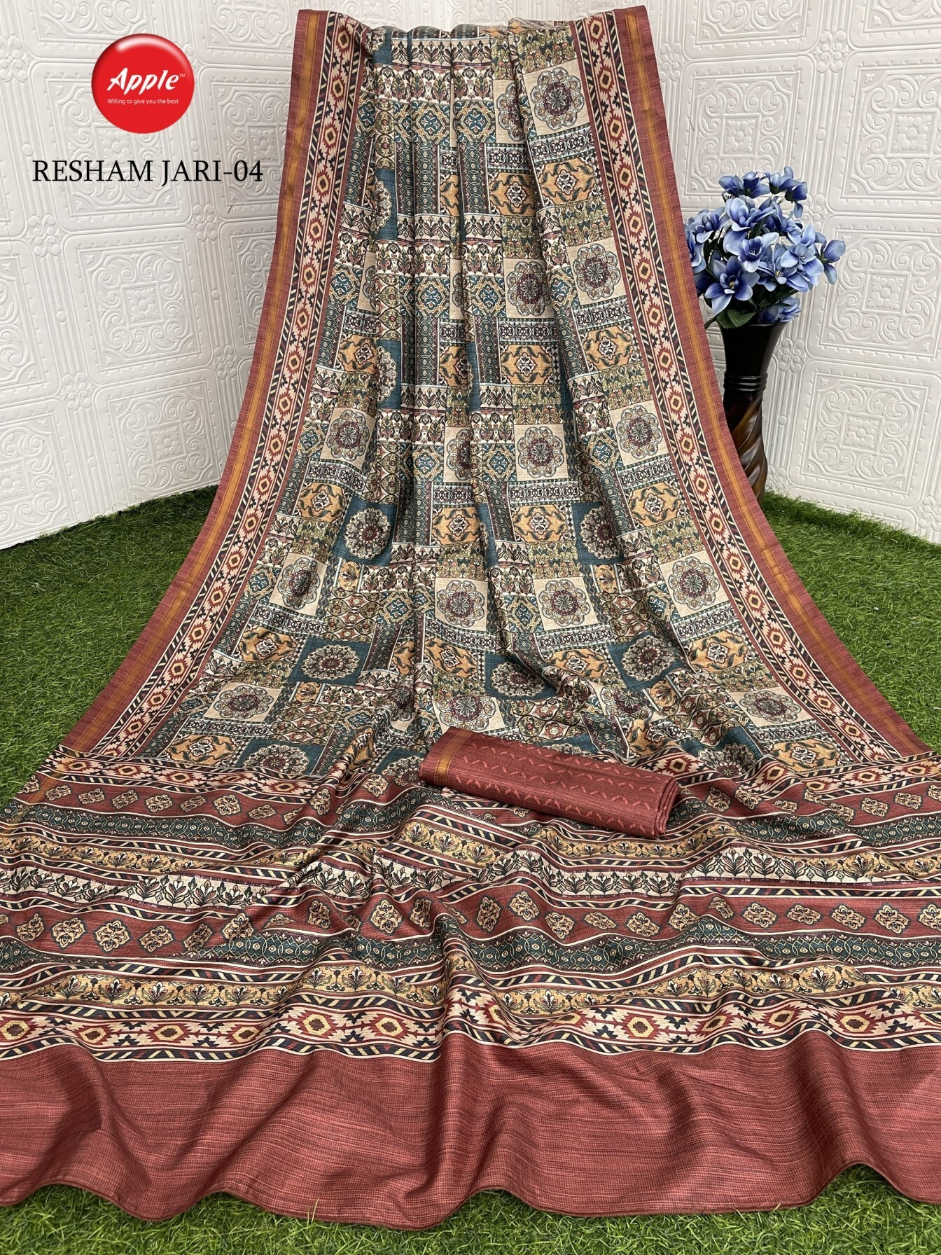 Resham Jari Saree