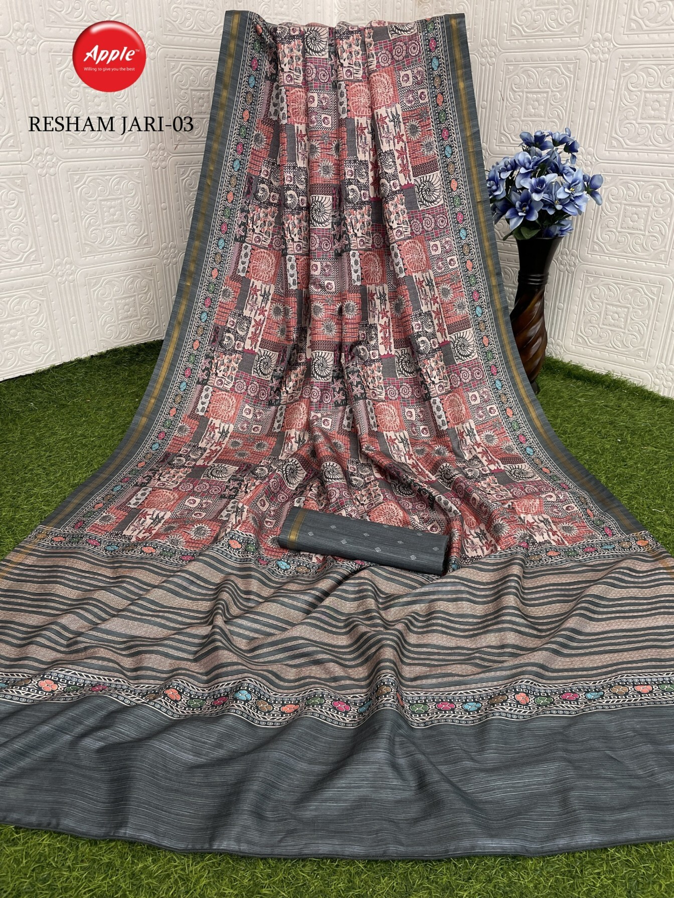 Resham Jari Saree