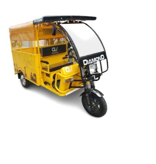 School Van - 2024 Model, 1100 Watt Motor With 120 Km Range And 30 Km/h Top Speed