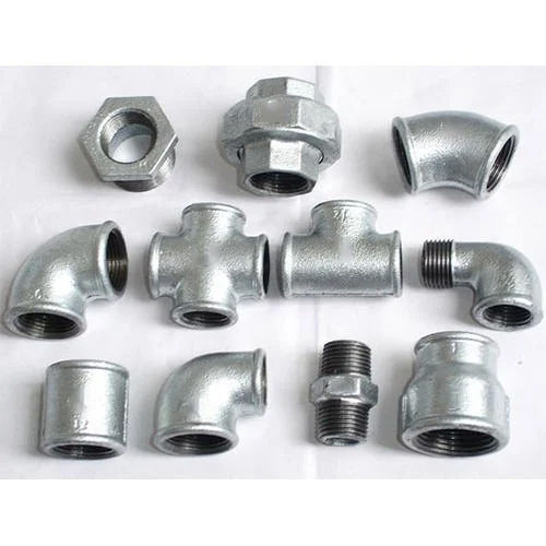 Gi Pipe Fittings - Color: Silver