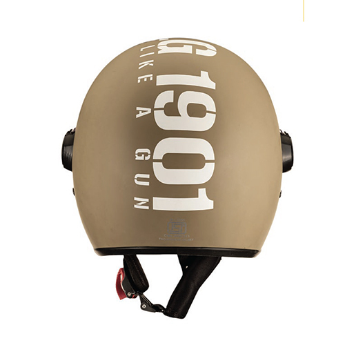 Mlg Long Visor Open Face Helmet - High-quality Materials, Different Sizes Available, Various Colors | Safe And Stylish, Ideal For All Weather Conditions, 1-year Warranty