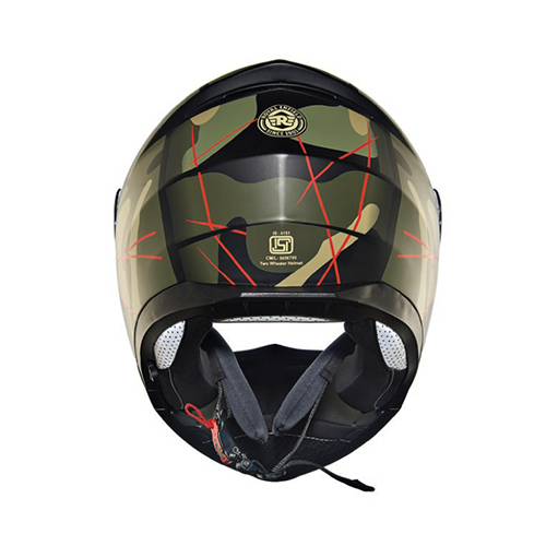 Light Wing Flip Modular Full Face Helmet - Color: As Per Availability