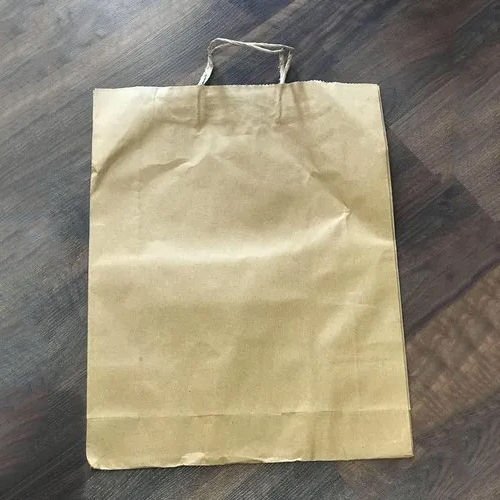 Shopping Paper Bag - Color: Brown