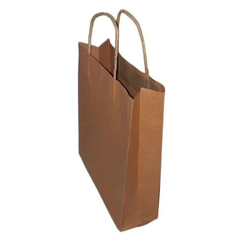 Paper Courier Bag - Corrugated Board, Brown Color | Recyclable, Customizable with Offset Printing, Eco-Friendly Solution