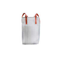 Fibc Baffle Bag - High-quality Polypropylene Material, Hand-length Handle, White Color With Offset Printing | Double String Style For Stability
