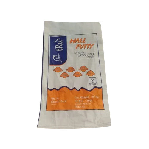 Polypropylene Cement Bag - Color: White