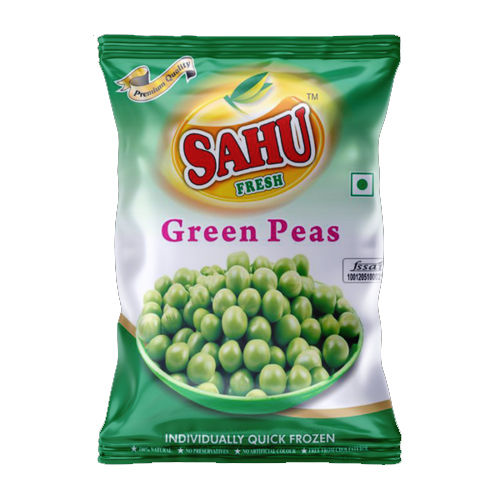 Green Frozen Peas - Additives: Not Added