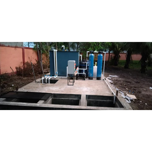 Sewage Treatment Plant - 50 KLD Mixed Bed Bio Reactor, Automatic Operation, Mild Steel Material, 1-Year Warranty