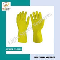 PVC Hand Gloves - 12 Inch, Green Color, Full Finger Medical and Industrial Use, Durable and Puncture Resistant