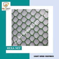 Fencing Hexagonal Net - Plastic, 1 Meter Height X 50 Meters Length, Green Color | Industrial-grade, Rust & Corrosion Resistant, Custom Sizes Available