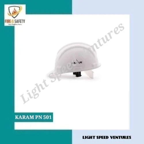 Pn501 Karam Safety Helmet - Color: White