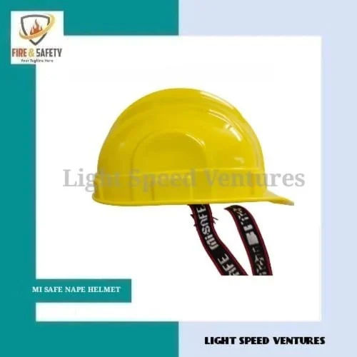 Polyethylene Safety Helmets - Color: Yellow