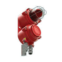 Flameproof Hooter - Mild Steel, Standard Size | Nil Water Absorption, Ideal For Hazardous Environments