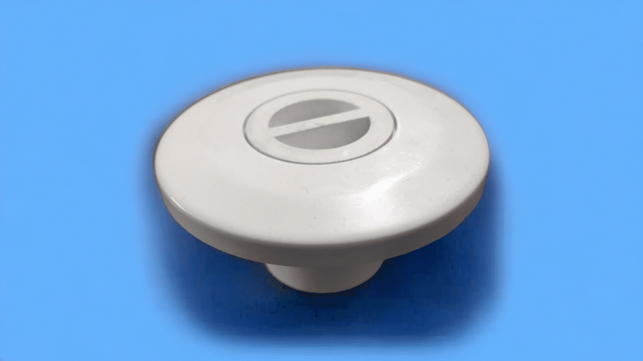 Swimming Pool Vacuum Point - Color: White