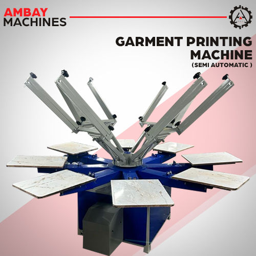 Semi Automatic Garment Screen Printing Machine