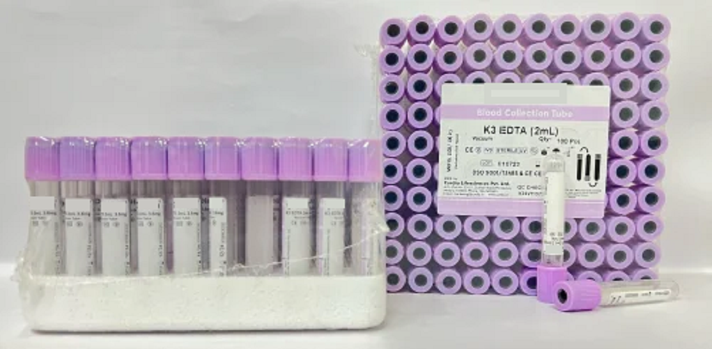 K2 Edta Vacuum Blood Collection Tube