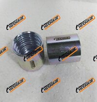 Hindgear Backhoe Loader Spare Part - 1 Inch Spiral | Stainless Steel, High Efficiency, Silver, Manual Control, Oil Cooling