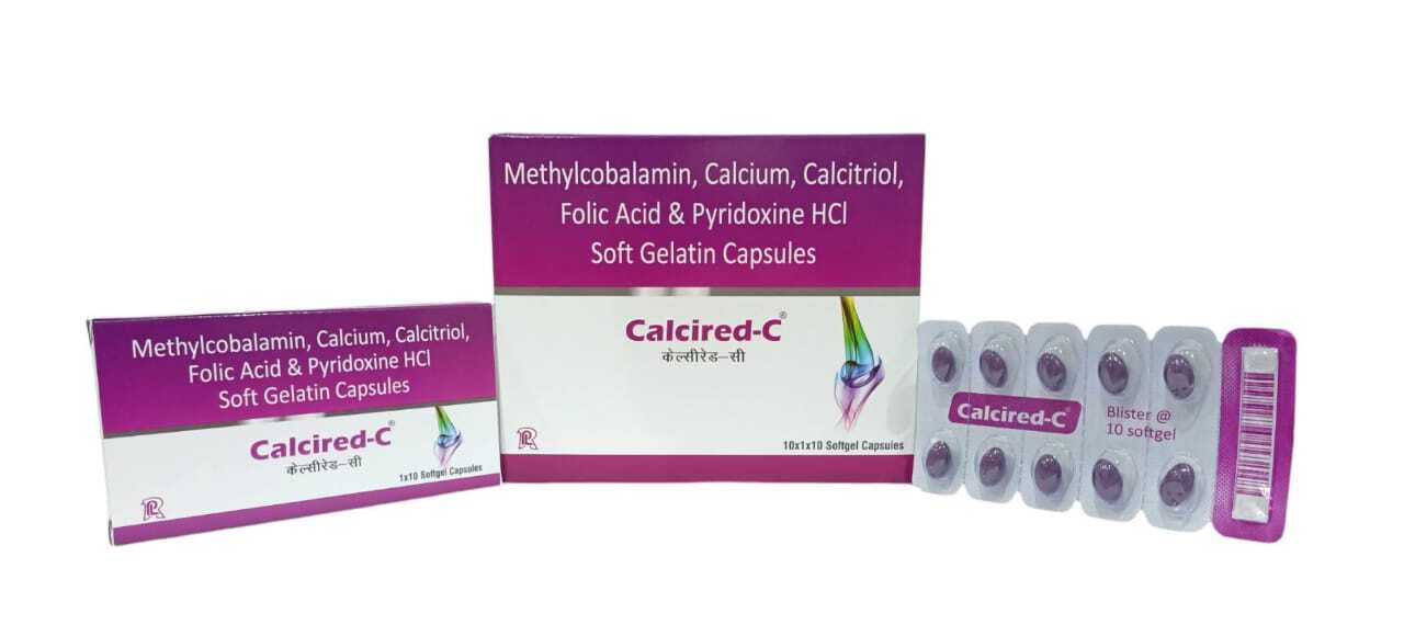 Calcium Carbonate Calcitriol Folic Acid Methylcobalamin Softgel Capsule - Drug Type: General Medicines