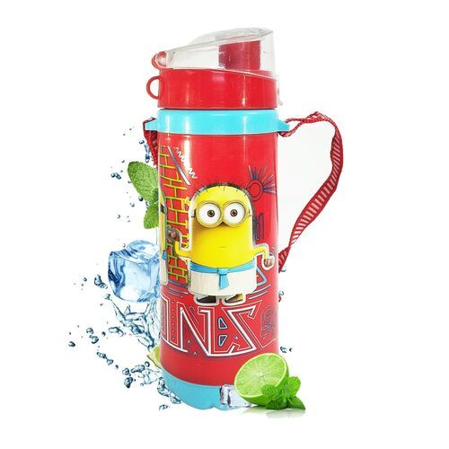 cartoon print water bottle