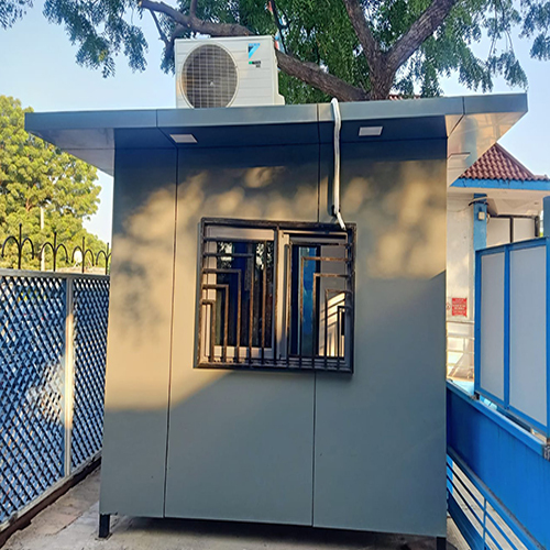 Portable Acp Sheet Security Cabin Container - Color: As Per Requirement