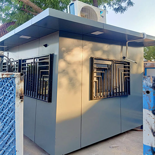 Portable Acp Sheet Security Cabin Container - Color: As Per Requirement