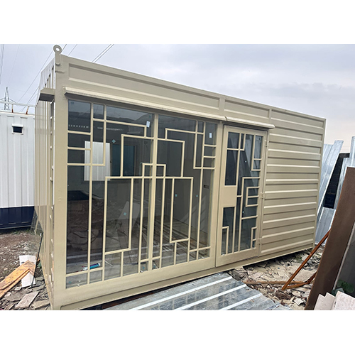 Portable Farm House Container - Color: As Per Requirement