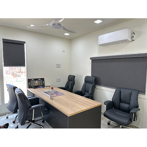 Industrial Portable Office Container - Color: As Per Requirement