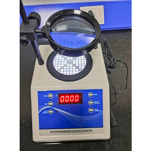 SSMPCC-01 Digital Colony Counter - Stainless Steel, Various Sizes Available | Reliable and User-Friendly Laboratory Tool for Accurate Colony Counting