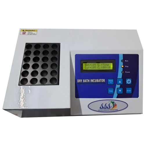 Sscbi-01 Dry Bath Incubator - Equipment Materials: Metal