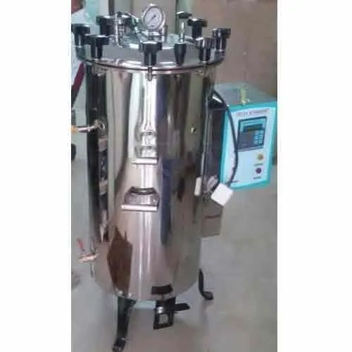 Laboratory Vertical Ss Autoclave - Color: Different Available