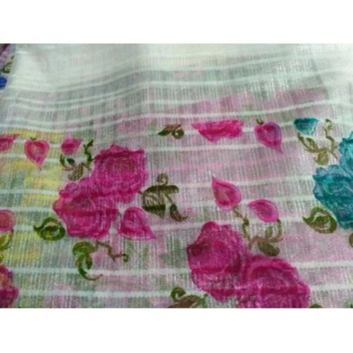 Fancy Floral Printed Polyester Fabrics