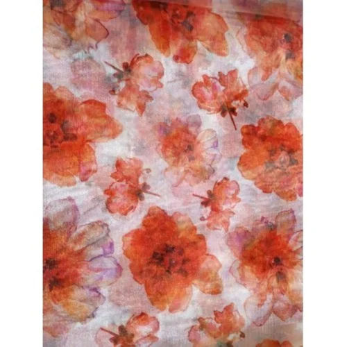 Stylish Printed Polyester Fabric