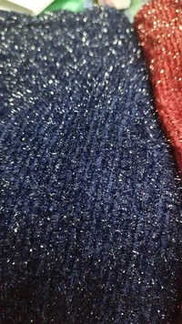 Fancy Jari Fabric - Lightweight Washable Multicolour | Ideal For Apparel And Clothing