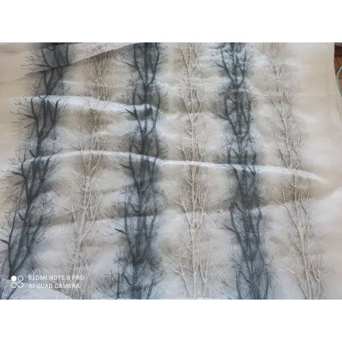 Embroidered Curtain Fabric