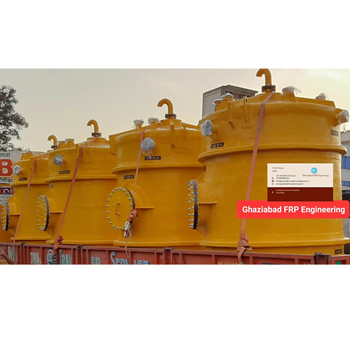 Fiberglass Reinforced Plastic (FRP) Chemical Storage Tank