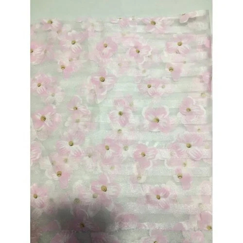 Printed Brasso Fabric - 44-45 Inch Width | Washable, Patterned Texture for Garment Use