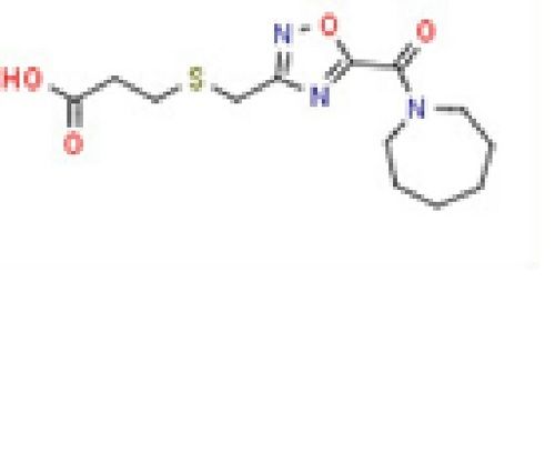 3-(([5-(Azepan-1-ylcarbonyl)-1,2,4-oxadiazol-3-yl]methyl)thio)propanoic acid