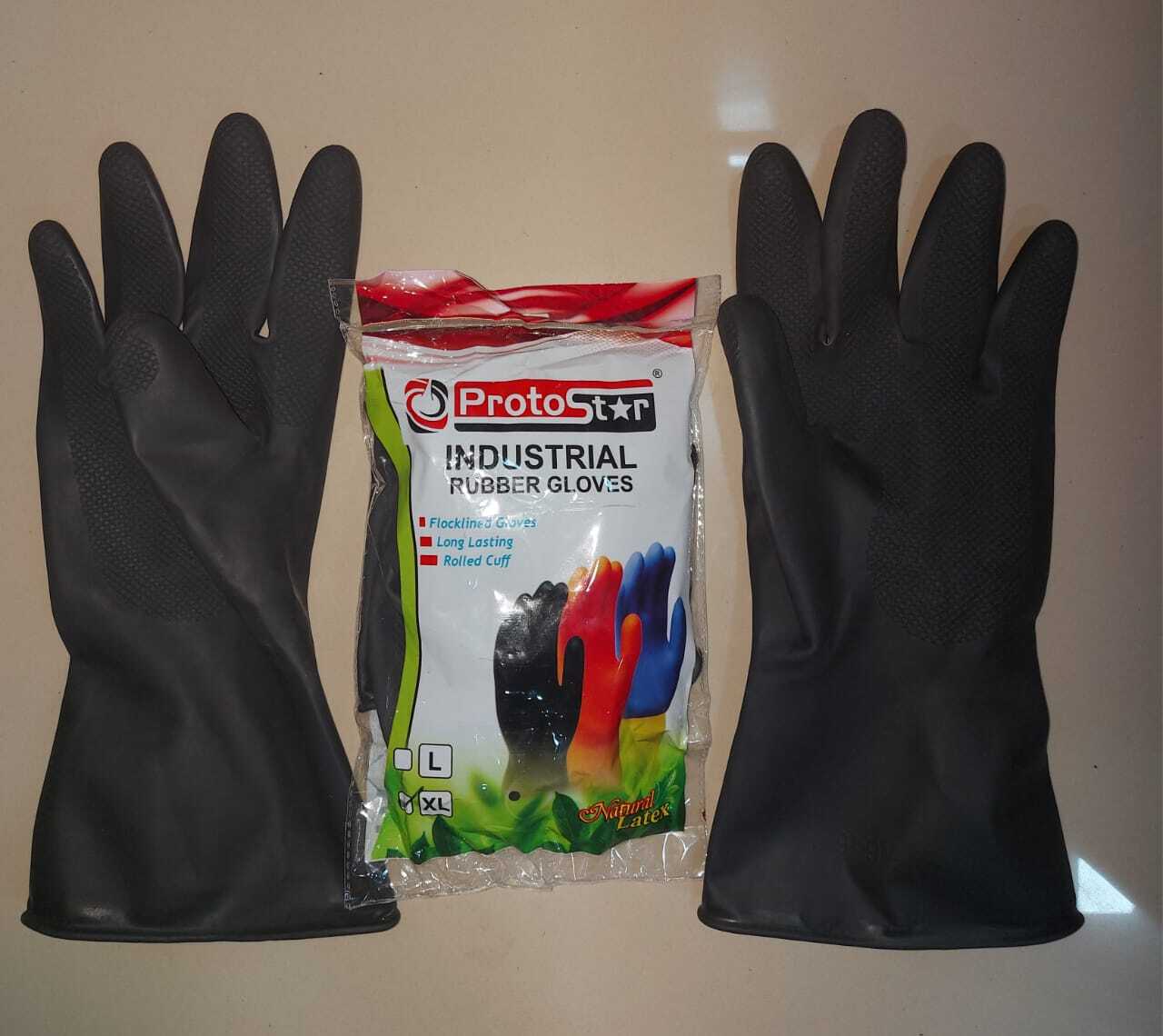 12 Inch Rubber Hand Gloves