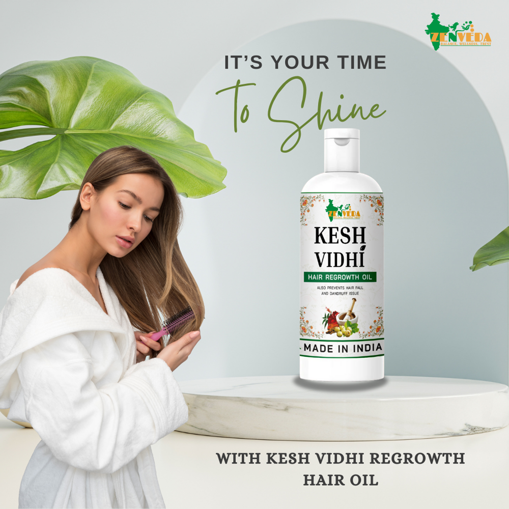 50ml Kesh Vidhi Herbal Regrowth Hair Oil