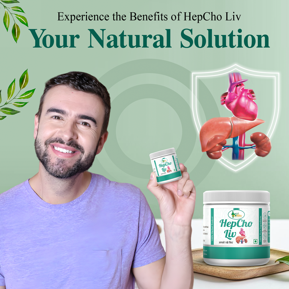 Hepcho Liv Ayurvedic Cholesterol Control Tablets 120 - Age Group: For Adults