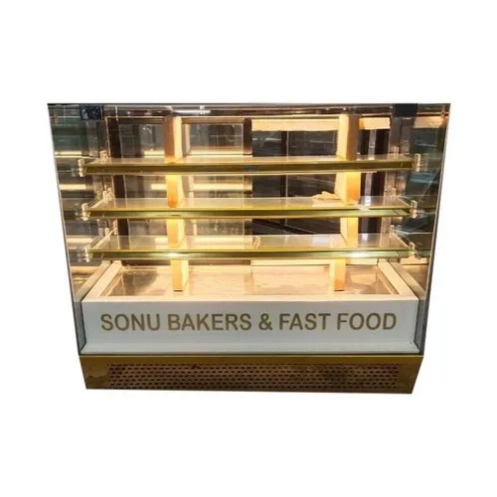 Bakery Display Counter - Color: Silver