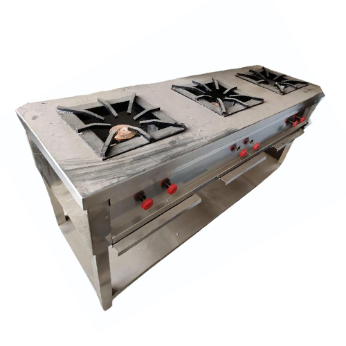 Ss 3 Burner Bhatti - Application: For Cooking