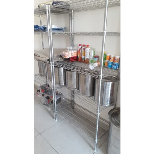 Stainless Steel Kitchen Rack - Application: Commercial