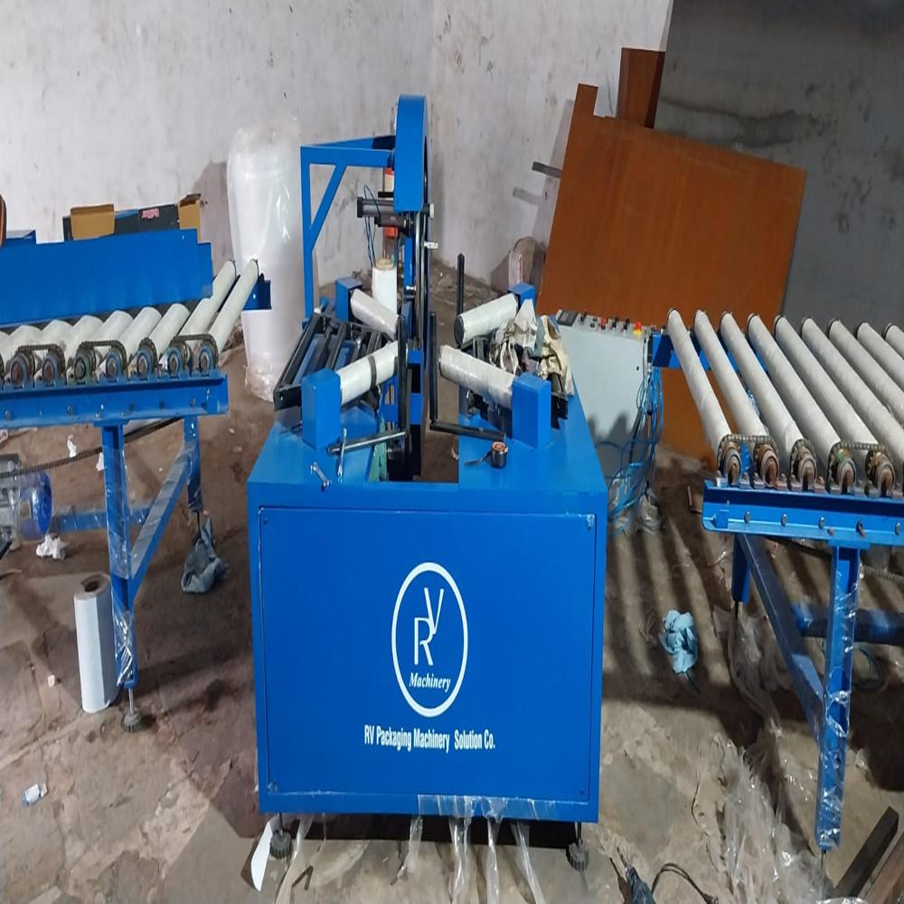 Automatic Pallet Wrapping Machine - Mild Steel, 8 Pallets/Min Capacity | Efficient Automatic Operation, Durable Design