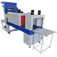 Automatic Shrink Wrapping Machine - Color: Grey & Blue