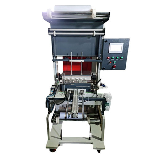 Automatic Bottle Shrink Wrapping Machine - Color: Grey